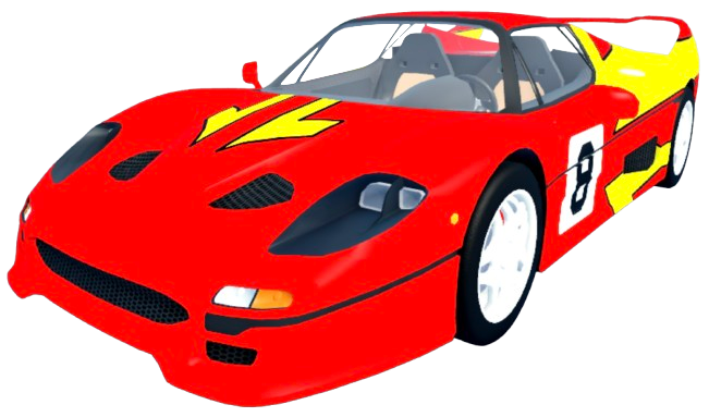 1995 Matchbox Ferrari F50 Silver Die Cast Sports Car 1:59