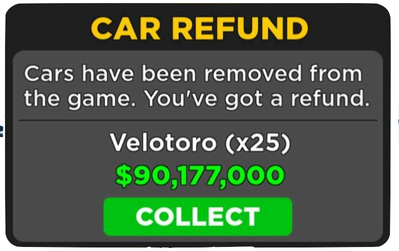 car dealership tycoon removed cars