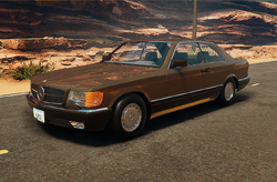 Mercedes-Benz W126 560SEC (1990)