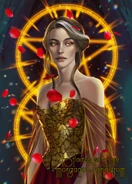 By @morgana0anagrom; Scarlett as the Two of Pentacles for FairyLoot