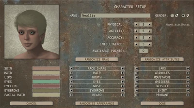 Character Creation