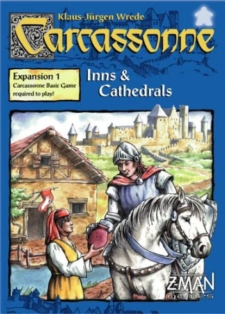 Carcassonne: Inns & Cathedrals – Espansione In Inglese Per Il Gioco Da Tavolo (2-6 Giocatori)