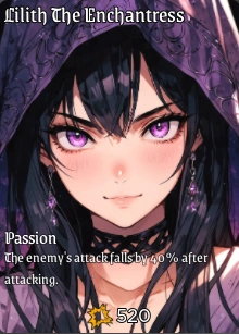 Lilith, The Enchantress | Card RNG Wiki | Fandom
