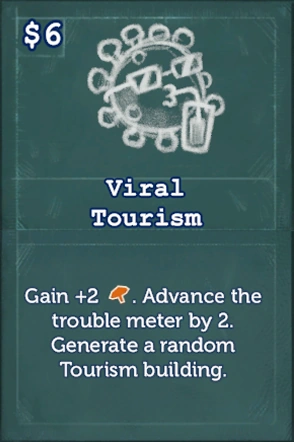 Viral Tourism | Cardboard Town Wiki | Fandom