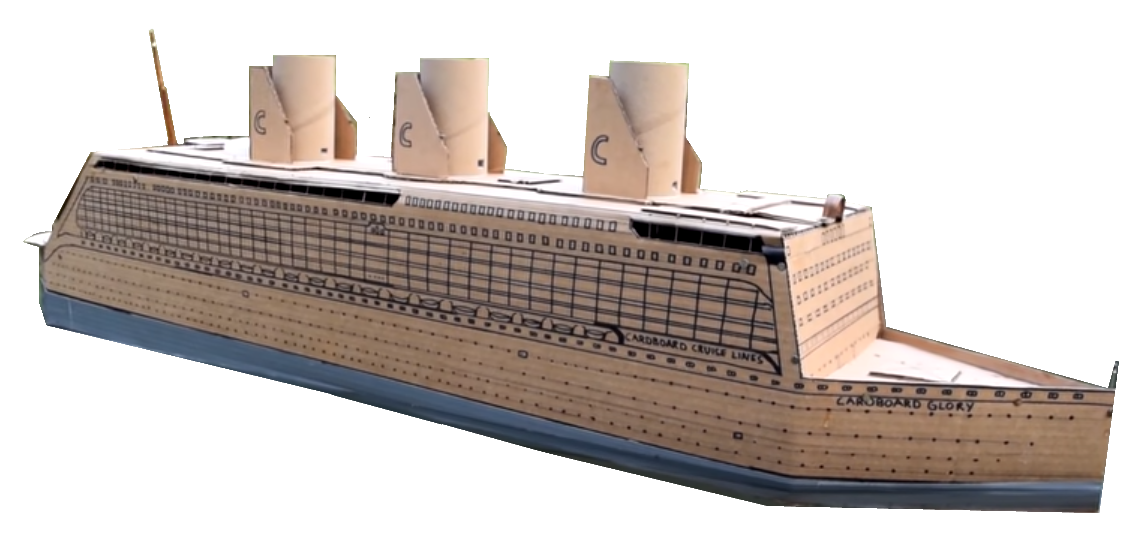 Cardboard ship deals