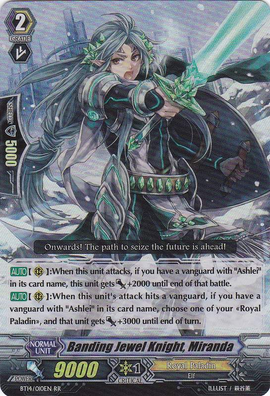 Banding Jewel Knight, Miranda | Cardfight!! Vanguard Wiki