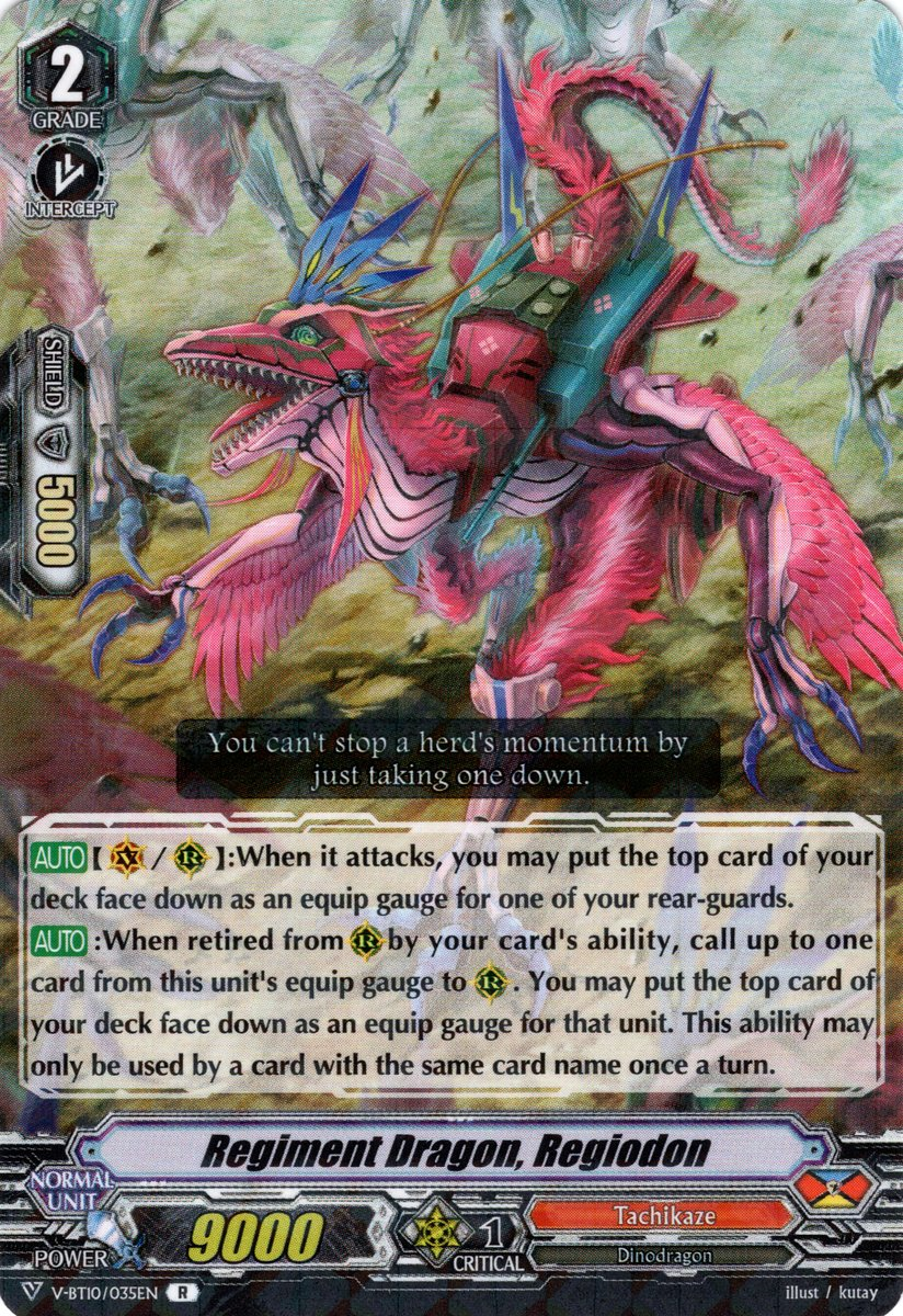 Regiment Dragon, Regiodon | Cardfight!! Vanguard Wiki | Fandom Regiment Dragon, Regiodon | Cardfight!! Vanguard Wiki | Fandom