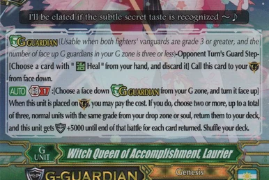 Black Snake Witch, Chicory | Cardfight!! Vanguard Wiki | Fandom