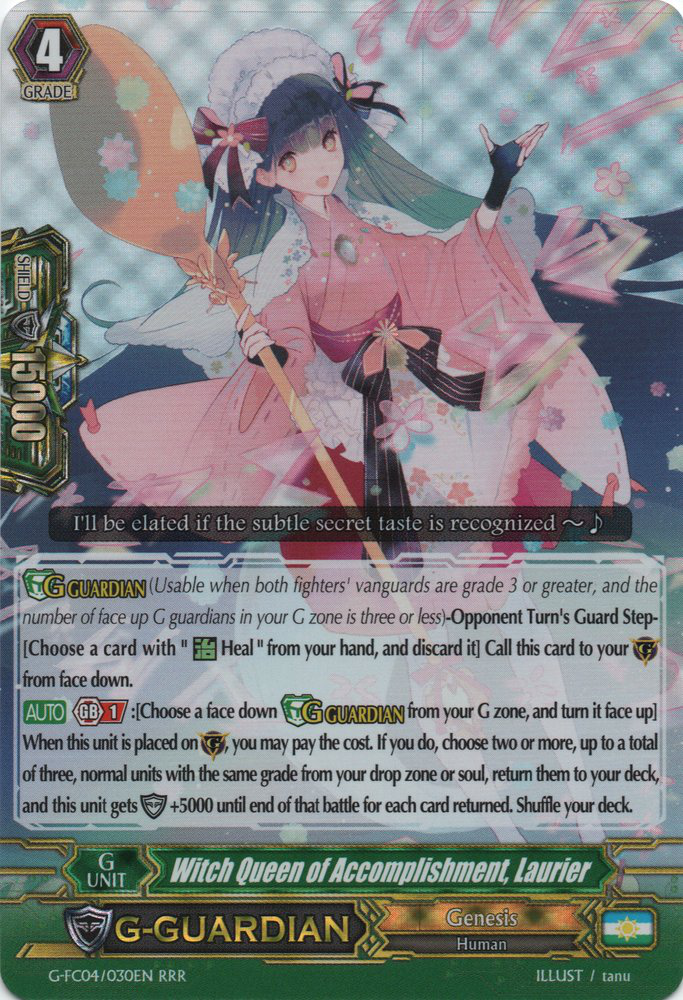 Witch Queen of Accomplishment, Laurier | Cardfight