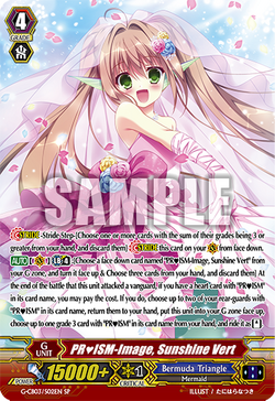 Card Gallery:PR♥ISM-Image, Sunshine Vert | Cardfight!! Vanguard