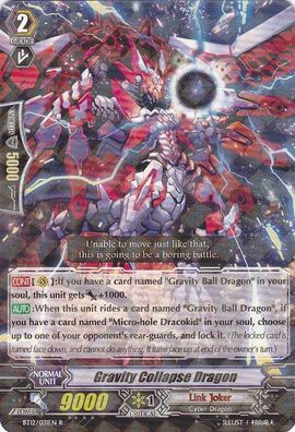 Gravity Collapse Dragon | Cardfight!! Vanguard Wiki | Fandom