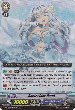 Card Gallery:Aurora Star, Coral | Cardfight!! Vanguard Wiki