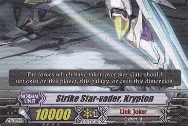 Strike Star-vader, Krypton | Cardfight!! Vanguard Wiki | Fandom Strike Star-vader, Krypton | Cardfight!! Vanguard Wiki | Fandom