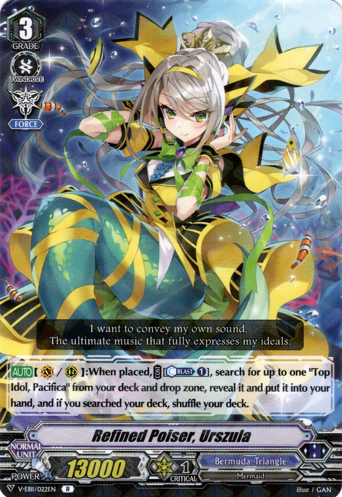 Refined Poiser, Urszula | Cardfight!! Vanguard Wiki | Fandom
