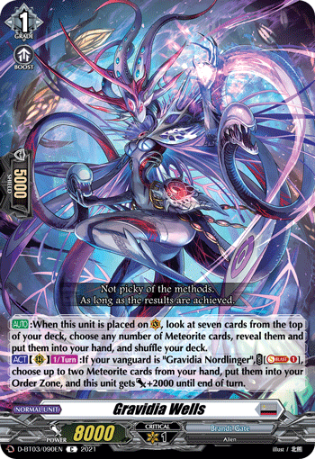 Card Gallery:Squeeze Out, Unity, Cardfight!! Vanguard Wiki