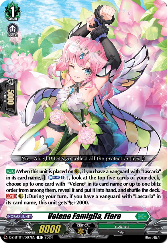 Veleno Famiglia, Fiore, Cardfight!! Vanguard Wiki