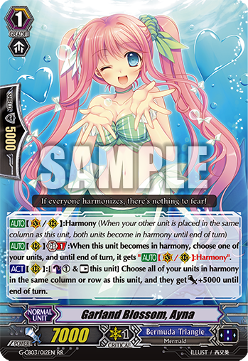 Card Gallery:Garland Blossom, Ayna, Cardfight!! Vanguard Wiki