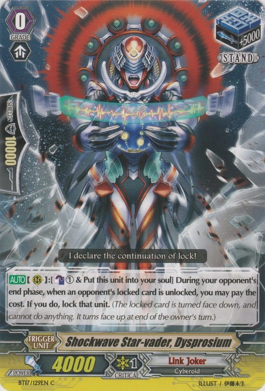 Shockwave Star-vader, Dysprosium | Cardfight!! Vanguard Wiki | Fandom