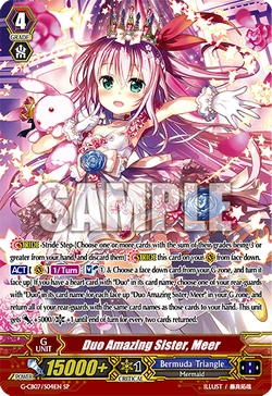 Card Gallery:Duo Amazing Sister, Meer | Cardfight!! Vanguard Wiki