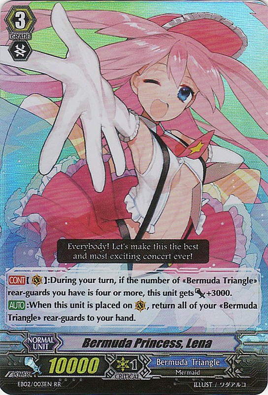 Bermuda Princess, Lena | Cardfight!! Vanguard Wiki | Fandom Bermuda Princess, Lena | Cardfight!! Vanguard Wiki | Fandom