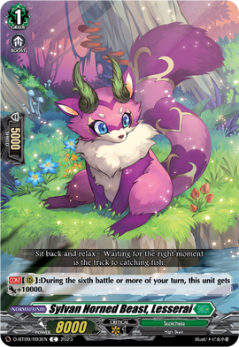 Sylvan Horned Beast, Lesserai | Cardfight!! Vanguard Wiki
