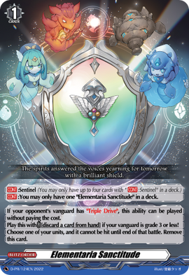 Elementaria Sanctitude | Cardfight!! Vanguard Wiki | Fandom