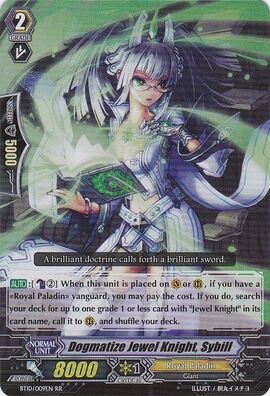 【BGS 10 ゴールドラベル】超巡洋艦 エーギル SP カード bg774 Blowing Jewel Knight, Altgaro | Cardfight!! Vanguard Wiki