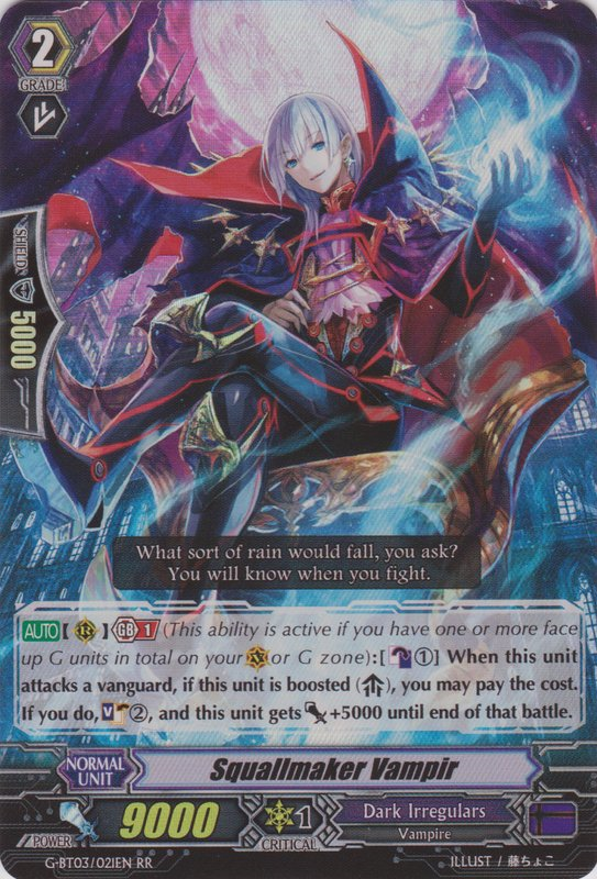 Squallmaker Vampir | Cardfight!! Vanguard Wiki | Fandom