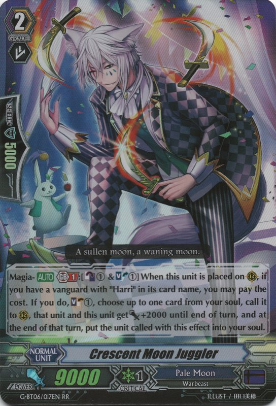 Crescent Moon Juggler Cardfight Vanguard Wiki Fandom Crescent Moon Juggler Cardfight Vanguard Wiki Fandom