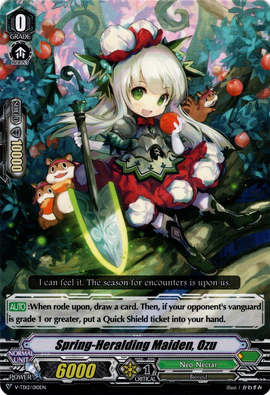 Spring-Heralding Maiden, Ozu (V Series) | Cardfight
