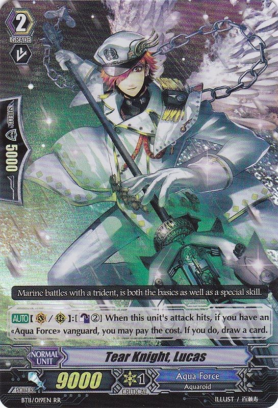 Tear Knight, Lucas | Cardfight!! Vanguard Wiki | Fandom