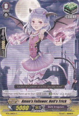 Amon's Follower, Hell's Trick | Cardfight!! Vanguard Wiki