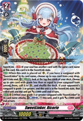 SweetLinker, Ricorie | Cardfight!! Vanguard Wiki | Fandom