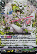 V-EB03/003EN (VR) White Lily Musketeer, Cecilia