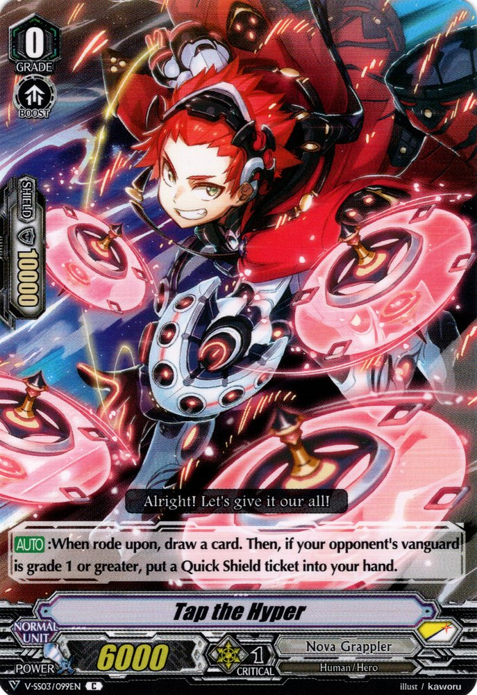 Tap the Hyper | Cardfight!! Vanguard Wiki | Fandom