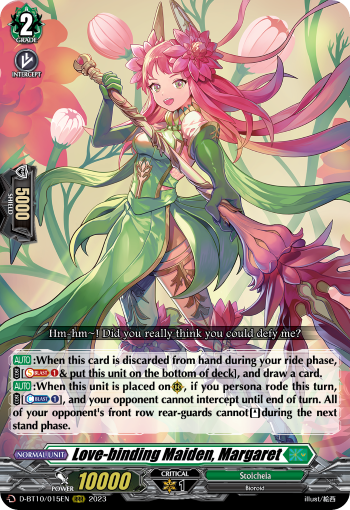 Love-binding Maiden, Margaret | Cardfight!! Vanguard Wiki