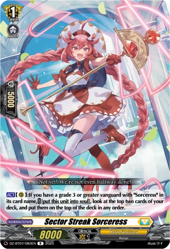 Sector Streak Sorceress | Cardfight!! Vanguard Wiki | Fandom