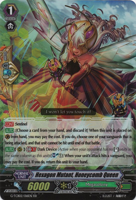 Hexagon Mutant, Honeycomb Queen | Cardfight!! Vanguard Wiki