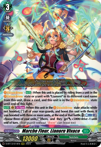 Marche Fleur, Lianorn Vivace | Cardfight!! Vanguard Wiki | Fandom