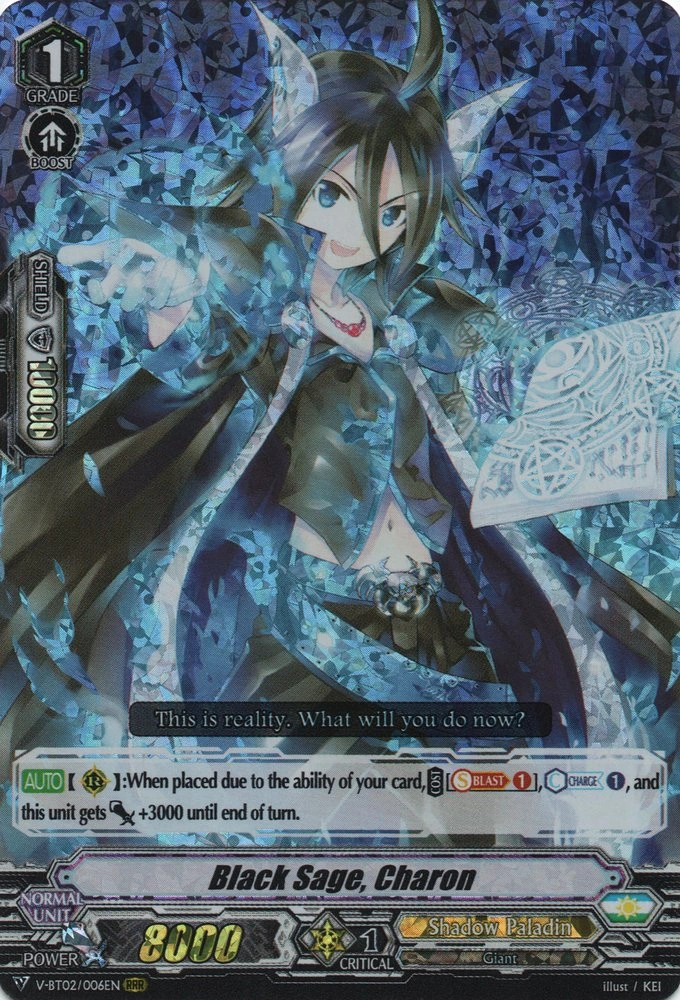 Black Sage, Charon (V Series) | Cardfight!! Vanguard Wiki