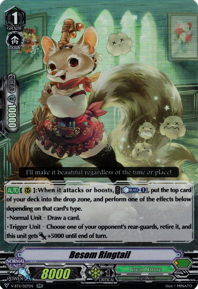 Besom Ringtail | Cardfight!! Vanguard Wiki | Fandom