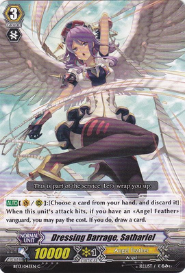 Dressing Barrage, Sathariel | Cardfight!! Vanguard Wiki | Fandom