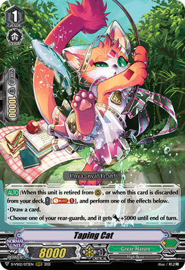 Taping Cat (V Series) | Cardfight!! Vanguard Wiki | Fandom