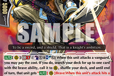 Blazing Sword, Fides (SP) - Absolute Judgment - Cardfight Vanguard