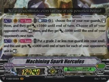 Machining Spark Hercules (V Series)