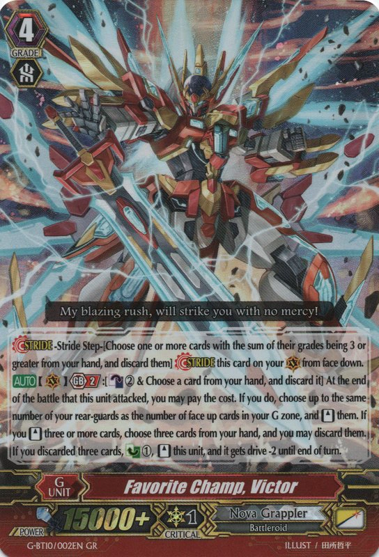 Card Gallery:Favorite Champ, Victor | Cardfight!! Vanguard