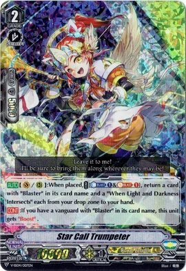 Star Call Trumpeter (V Series) | Cardfight!! Vanguard Wiki | Fandom