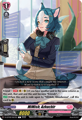 MiMish, Azhachir | Cardfight!! Vanguard Wiki | Fandom