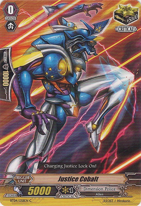 Justice Cobalt | Cardfight!! Vanguard Wiki | Fandom