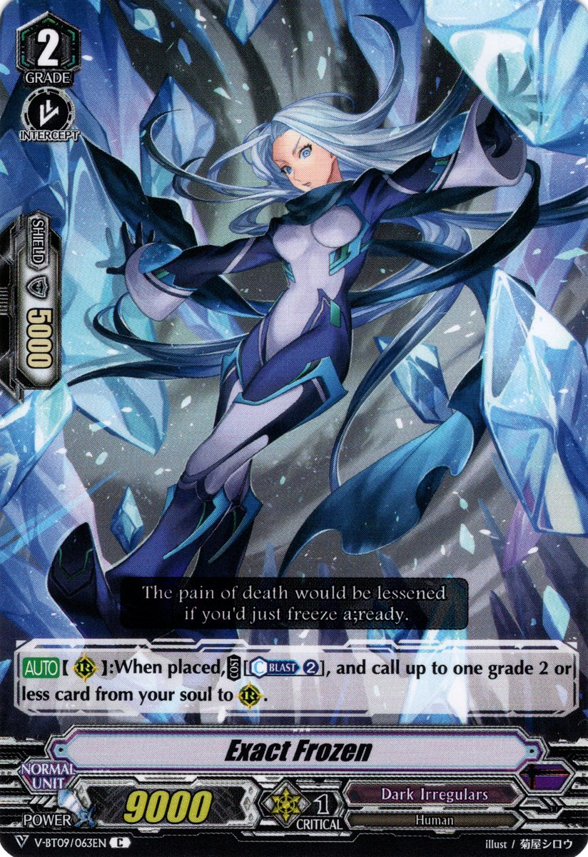 その他 Flesh and Blood Heart of Ice CF Heart Of Ice NM/M* COLD FOIL Tales OF Aria First Edition